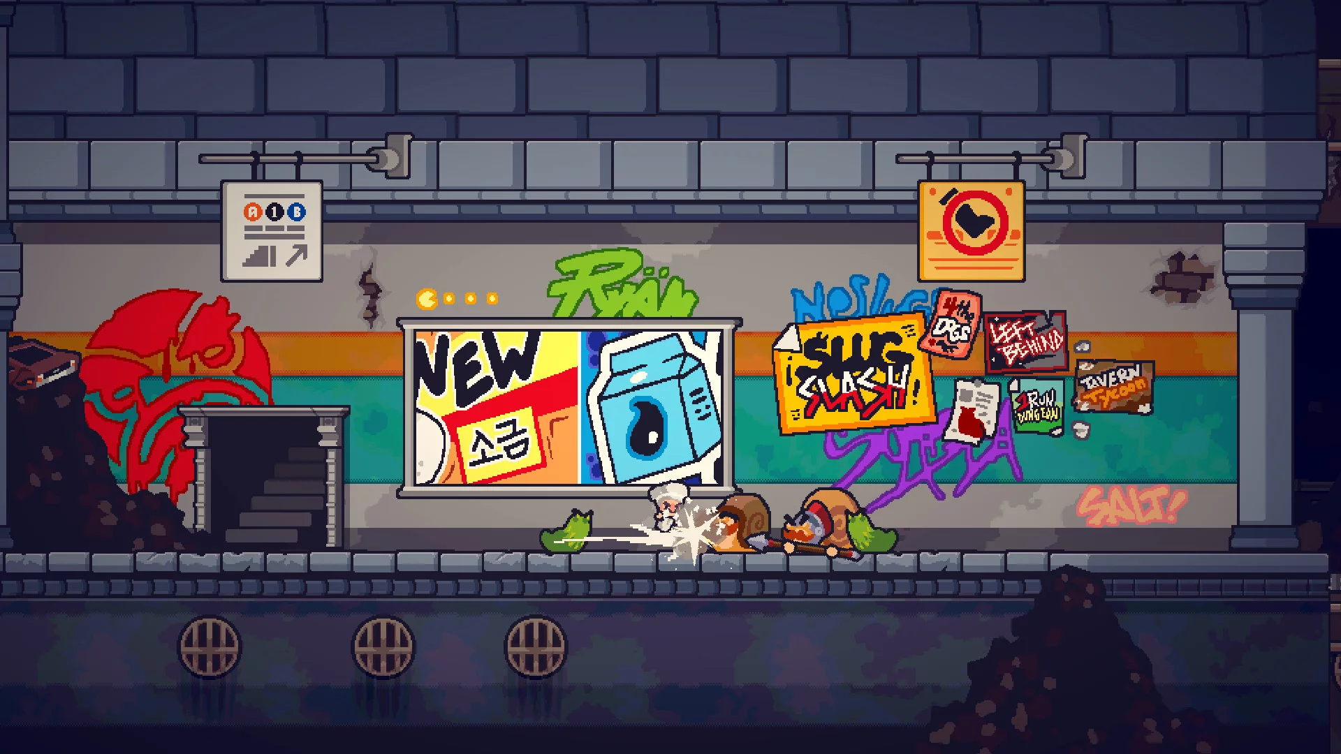 Изображение игры: Slug Slasher