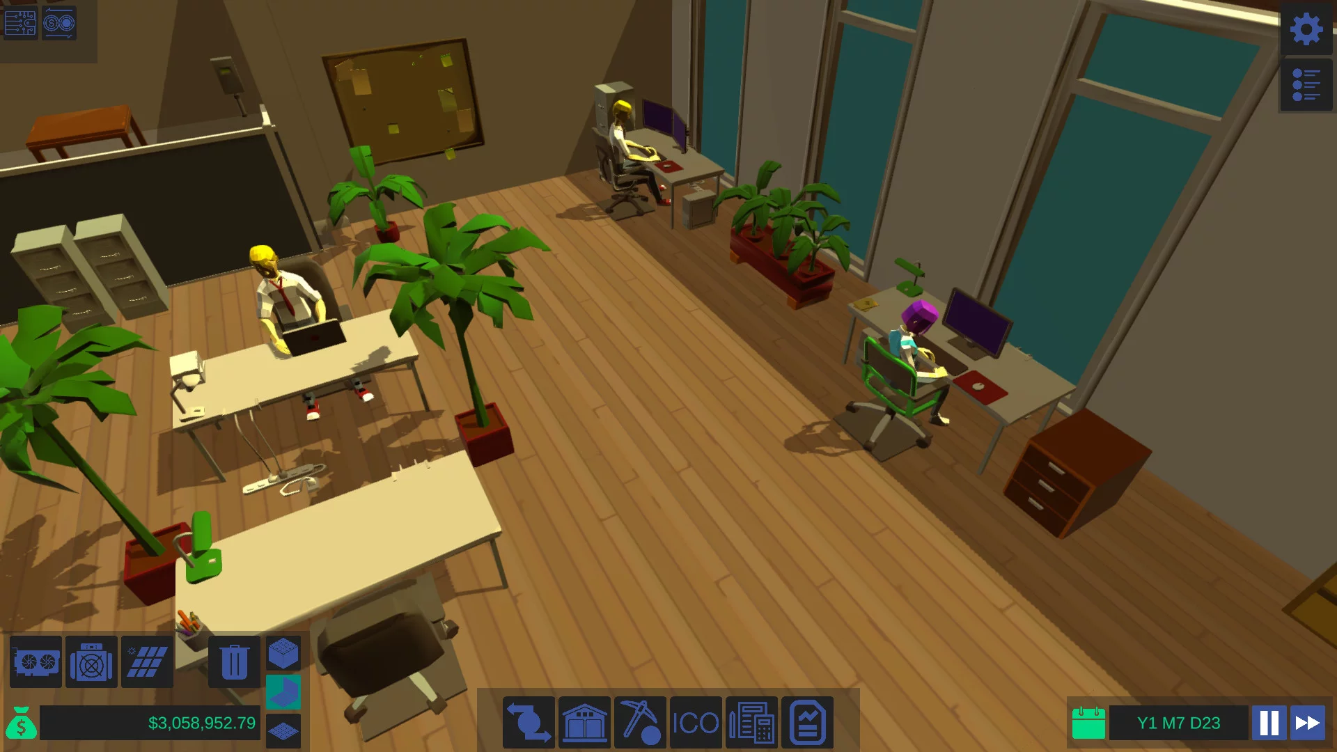 Изображение игры: Blockchain Tycoon