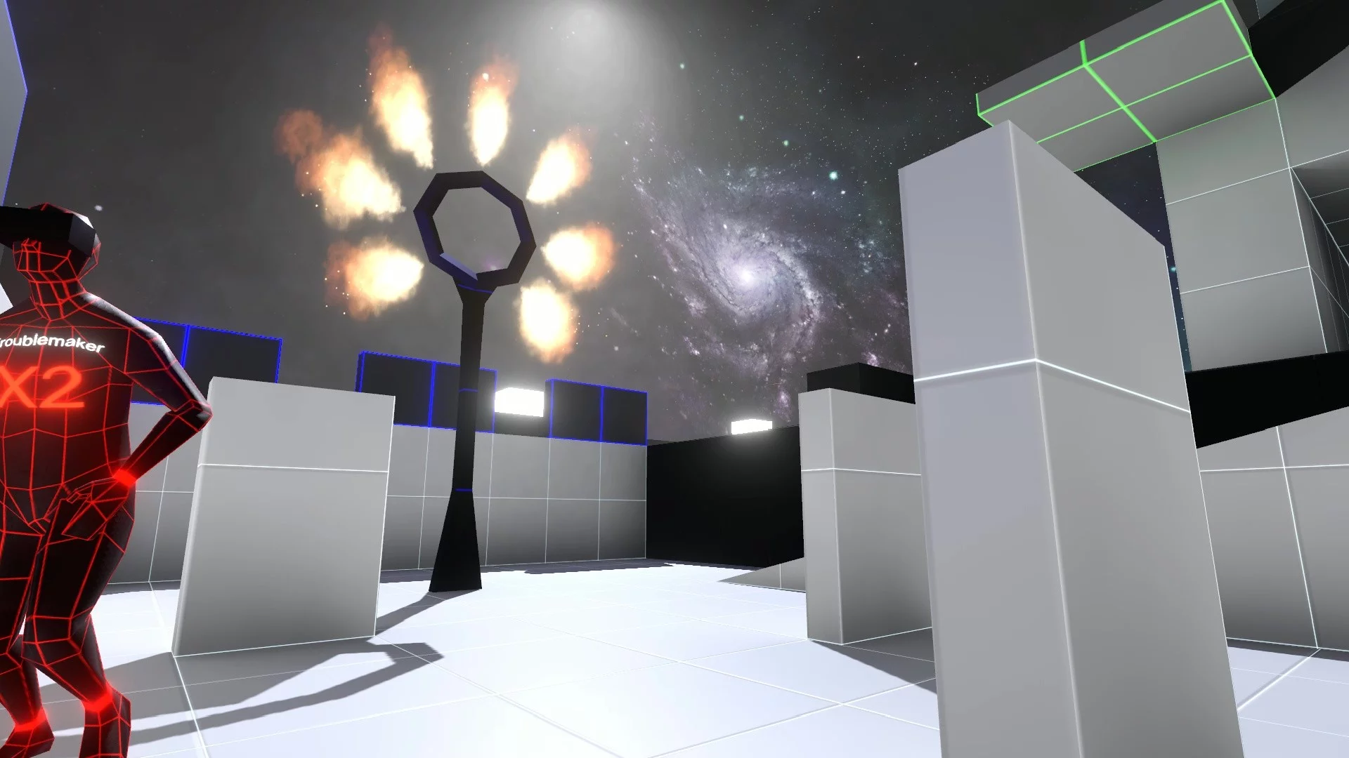 Изображение игры: Grid Clash VR