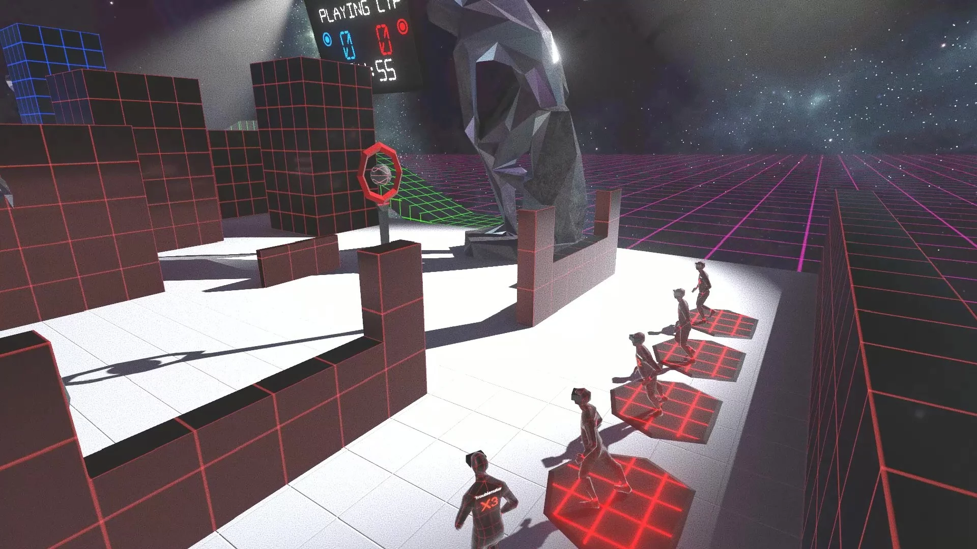 Изображение игры: Grid Clash VR