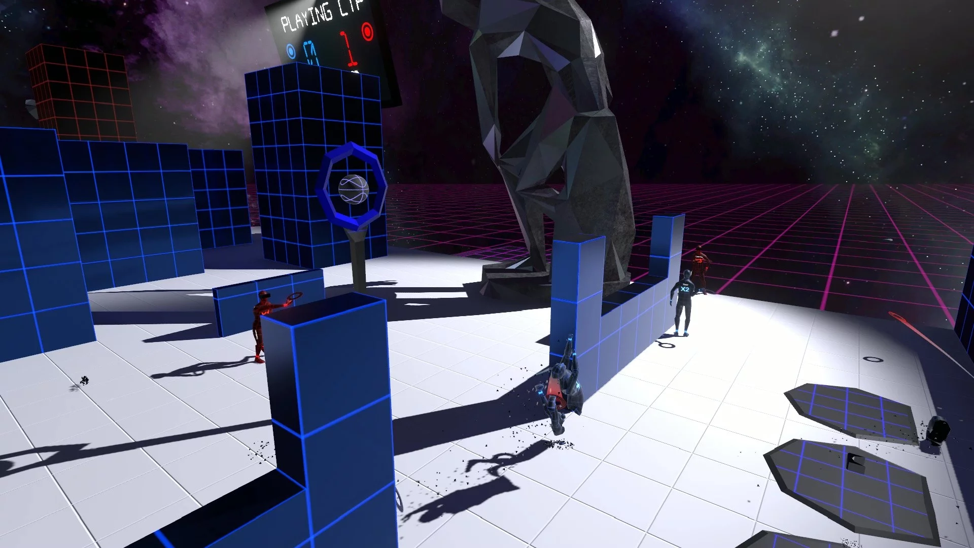 Изображение игры: Grid Clash VR