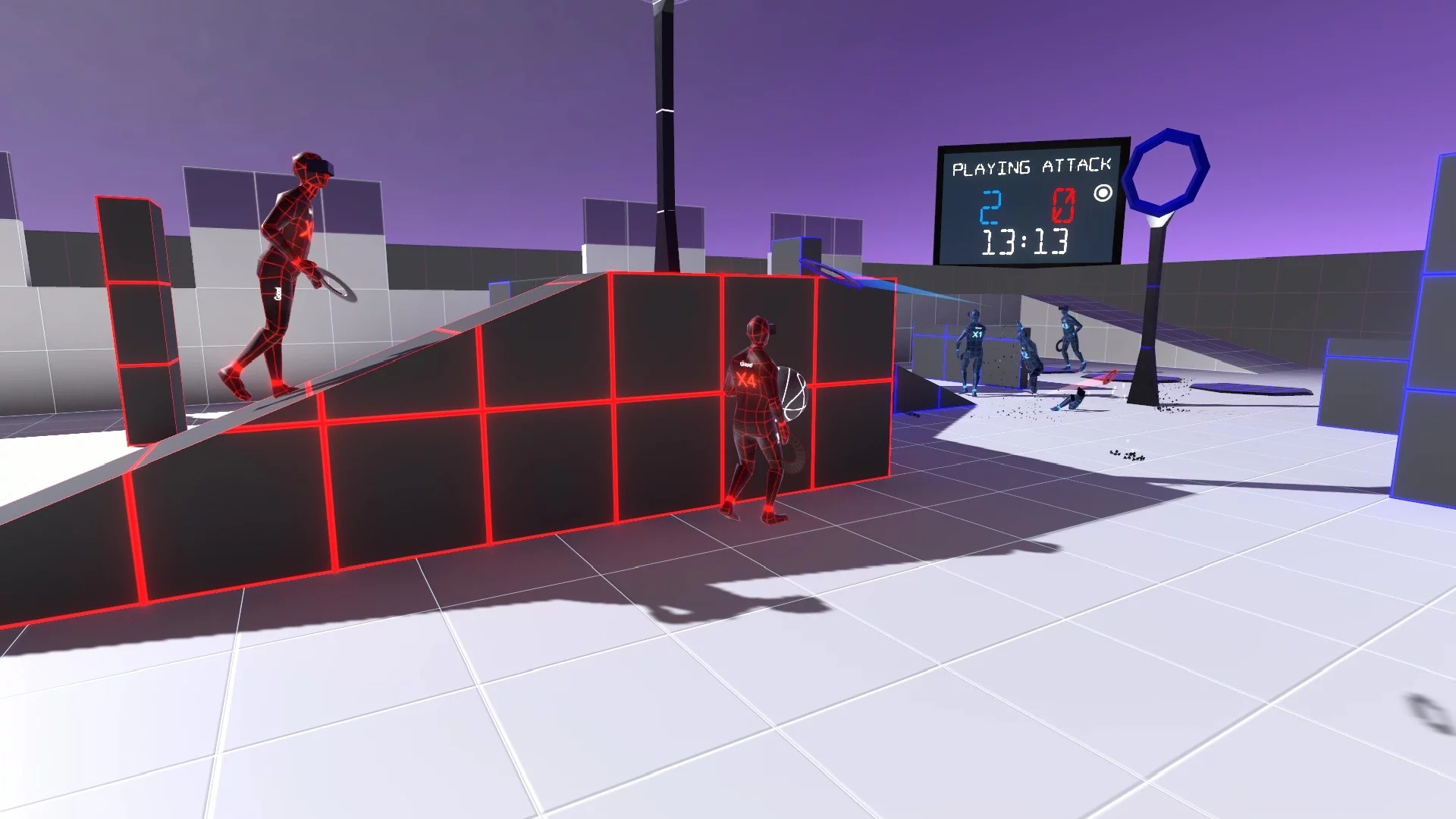 Изображение игры: Grid Clash VR