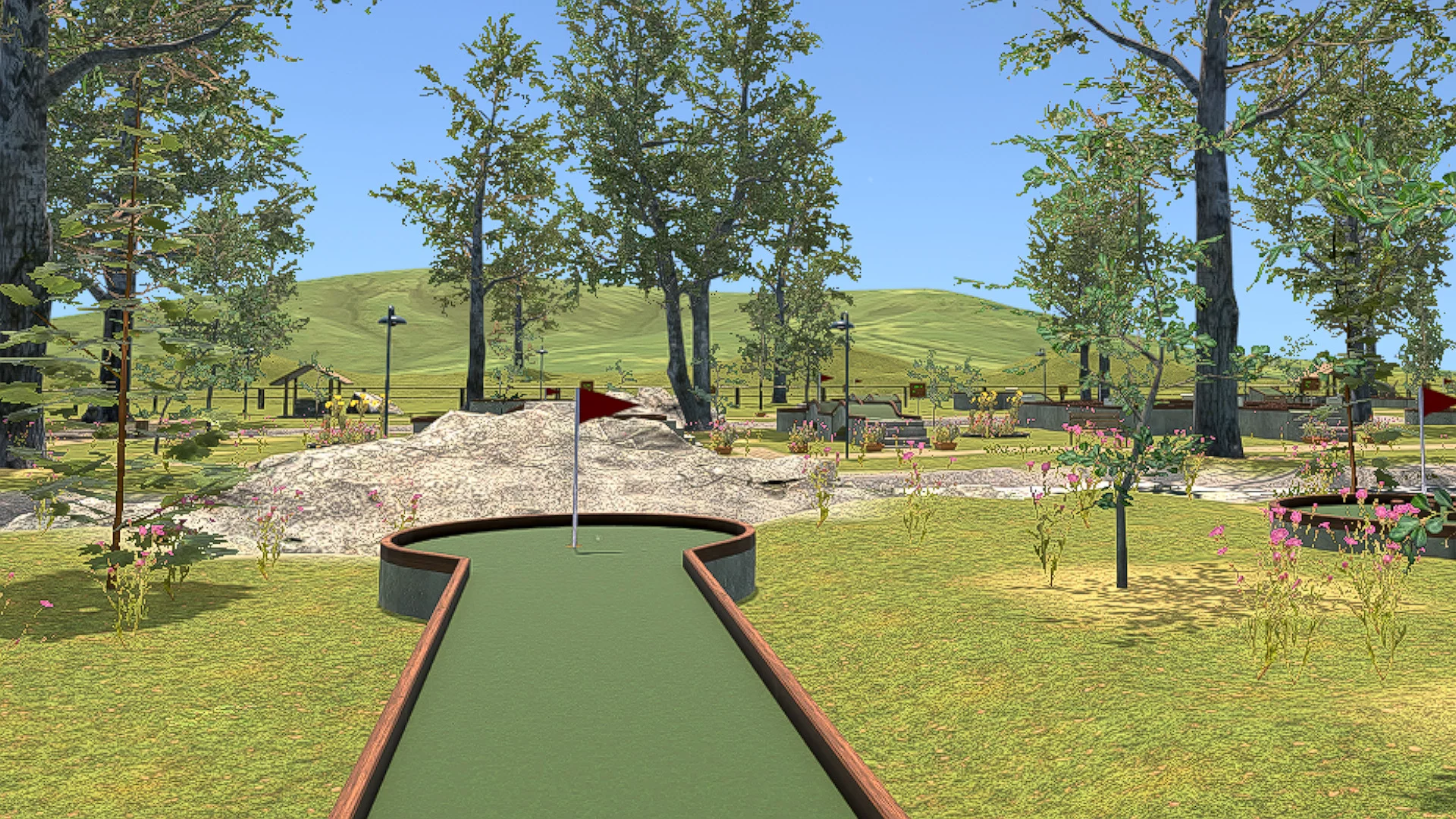 Изображение игры: MinigolfPark VR