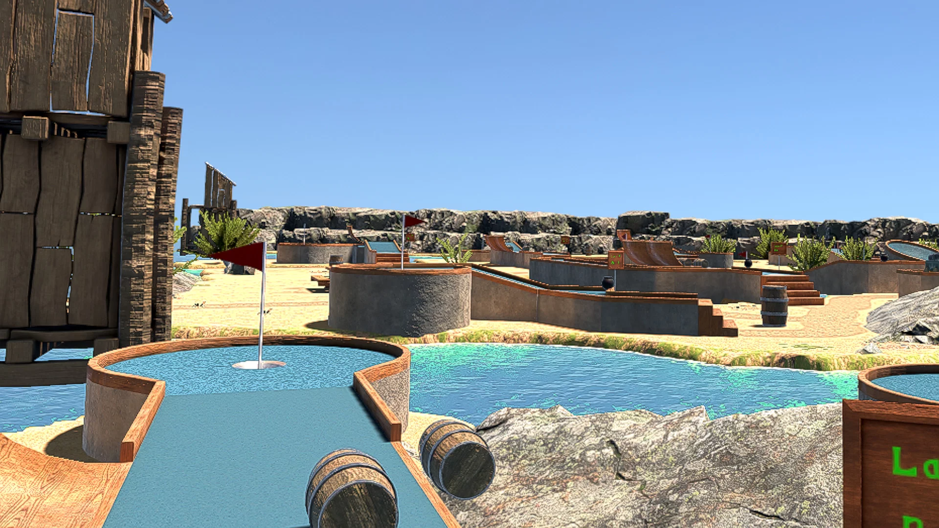 Изображение игры: MinigolfPark VR