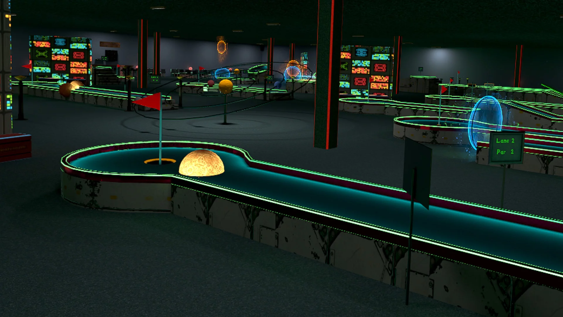 Изображение игры: MinigolfPark VR
