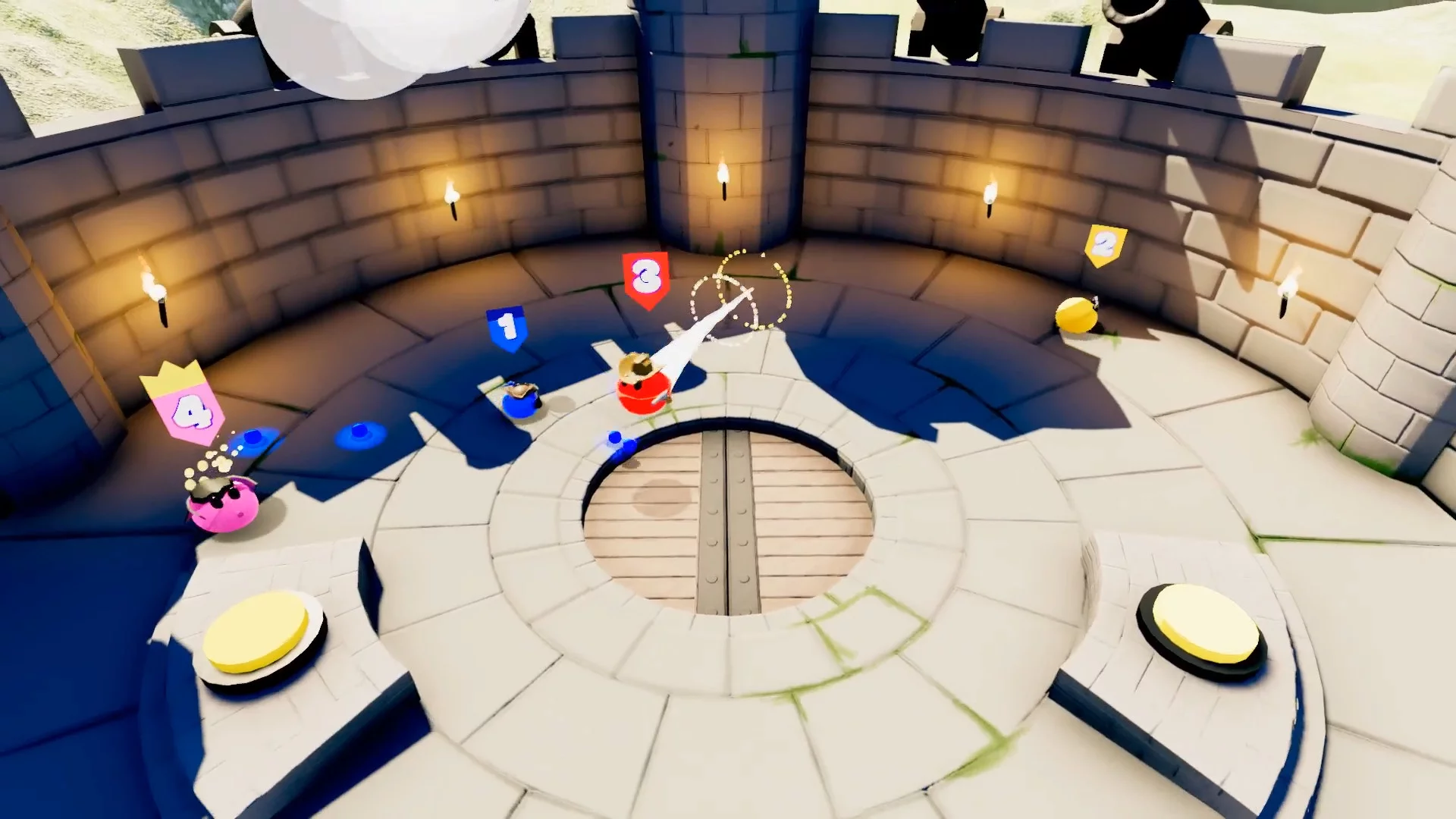 Изображение игры: The Blobs Fight