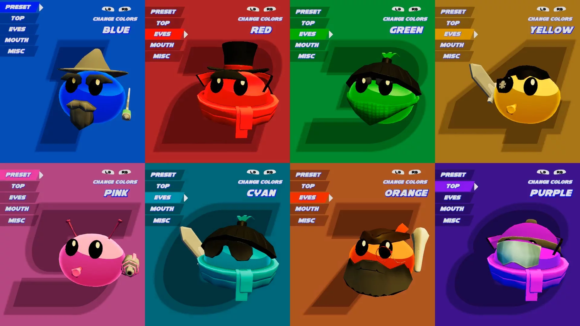 Изображение игры: The Blobs Fight