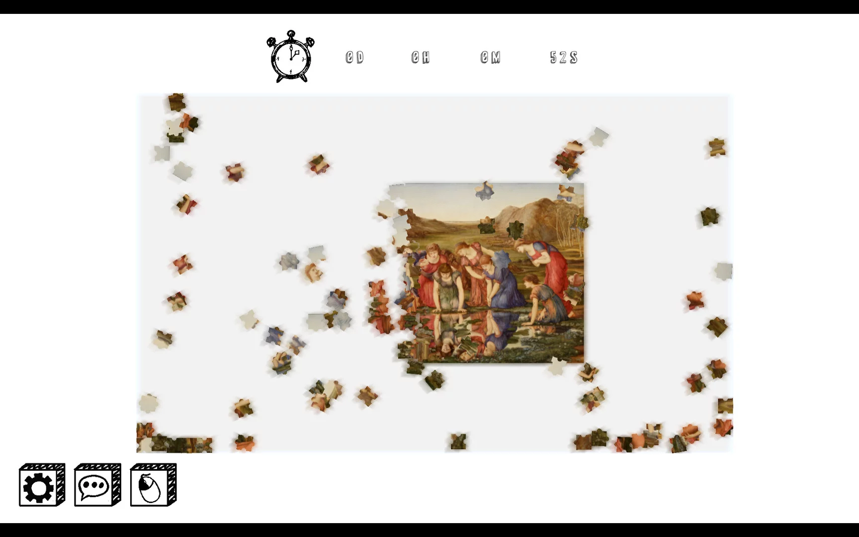 Изображение игры: Storm of Jigsaw Puzzles  拼图风暴