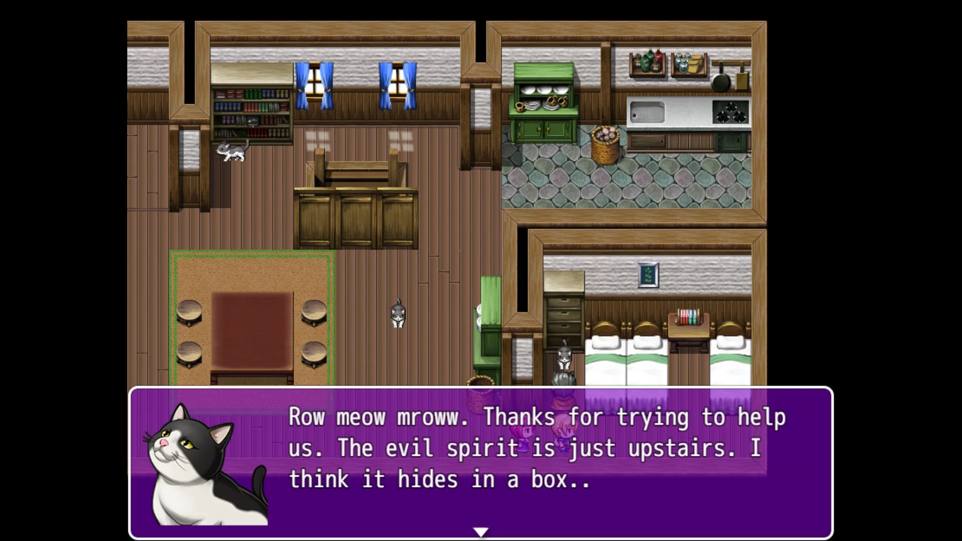 Изображение игры: Existential Kitty Cat RPG