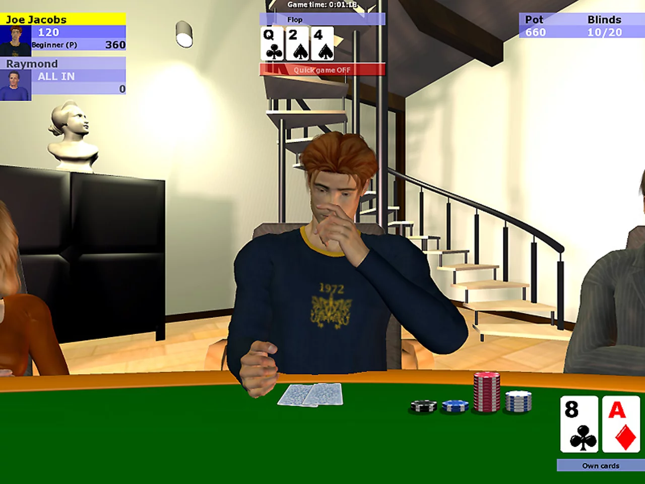 Изображение игры: Poker Simulator