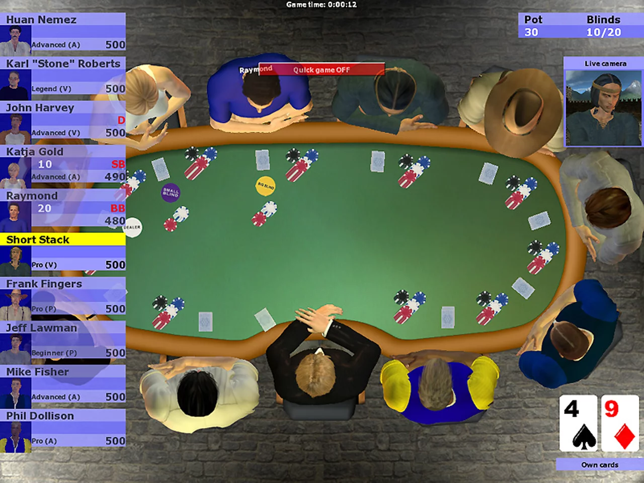 Изображение игры: Poker Simulator