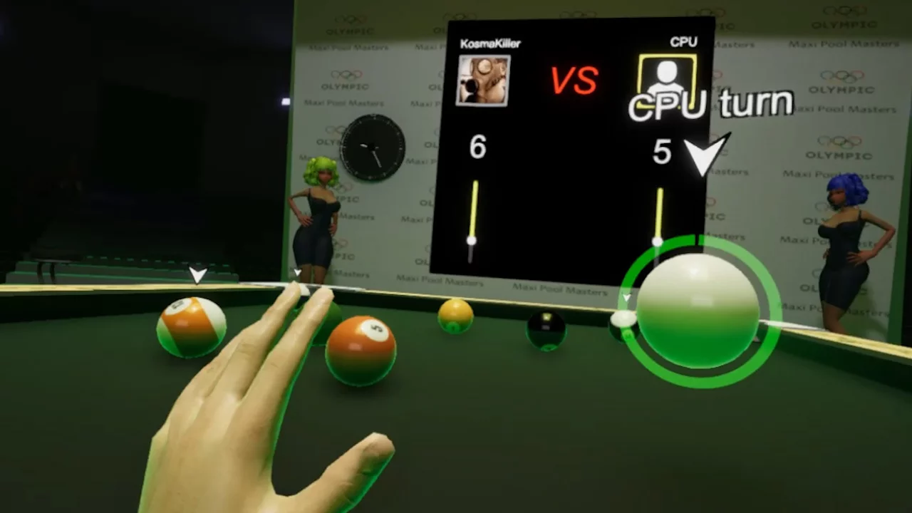 Изображение игры: Maxi Pool Masters VR