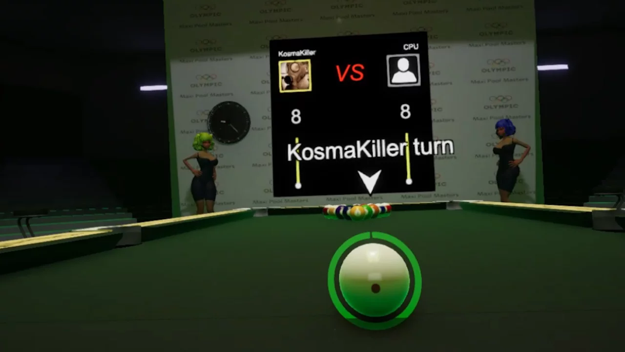 Изображение игры: Maxi Pool Masters VR