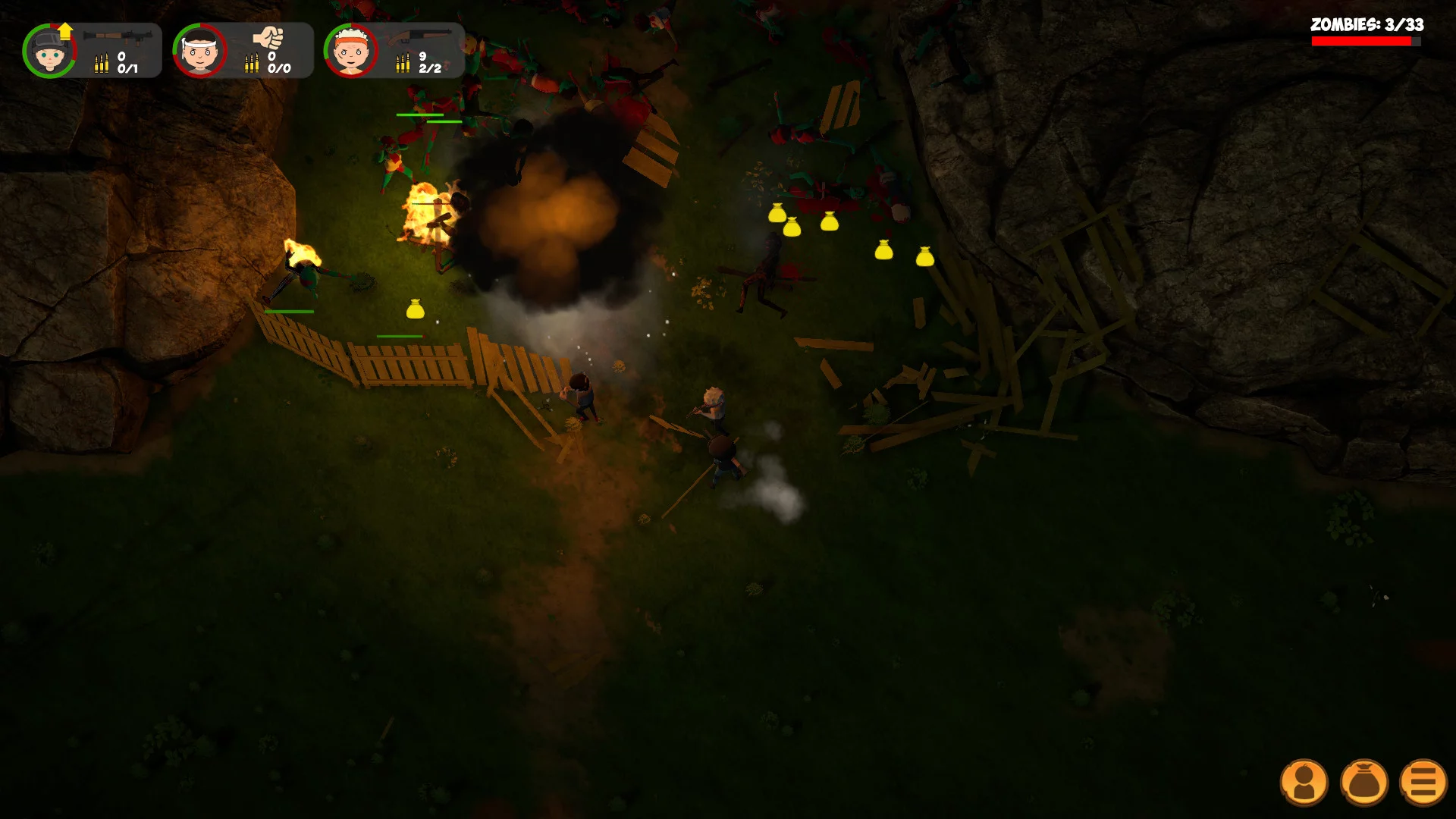Изображение игры: Zombie Forest 2