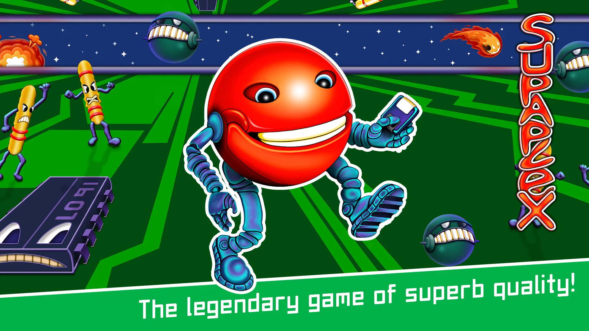 Изображение игры: Supaplex
