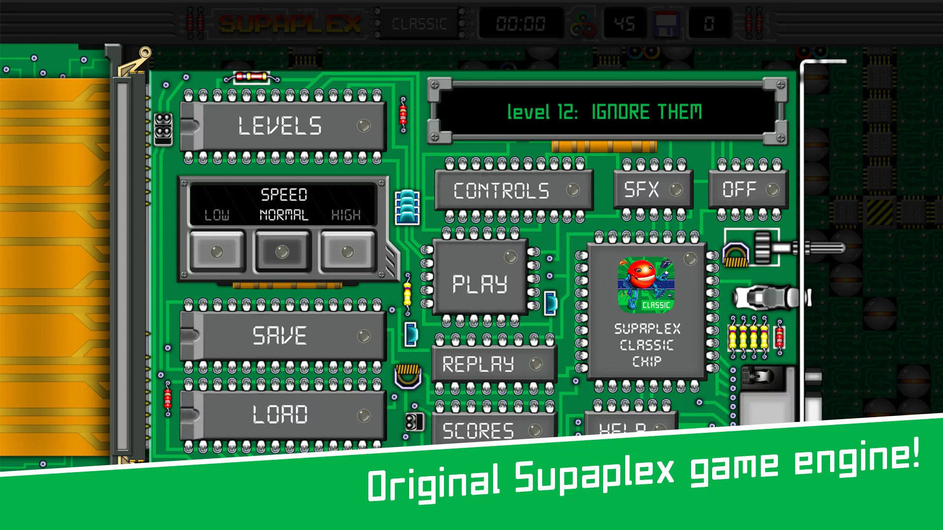 Изображение игры: Supaplex