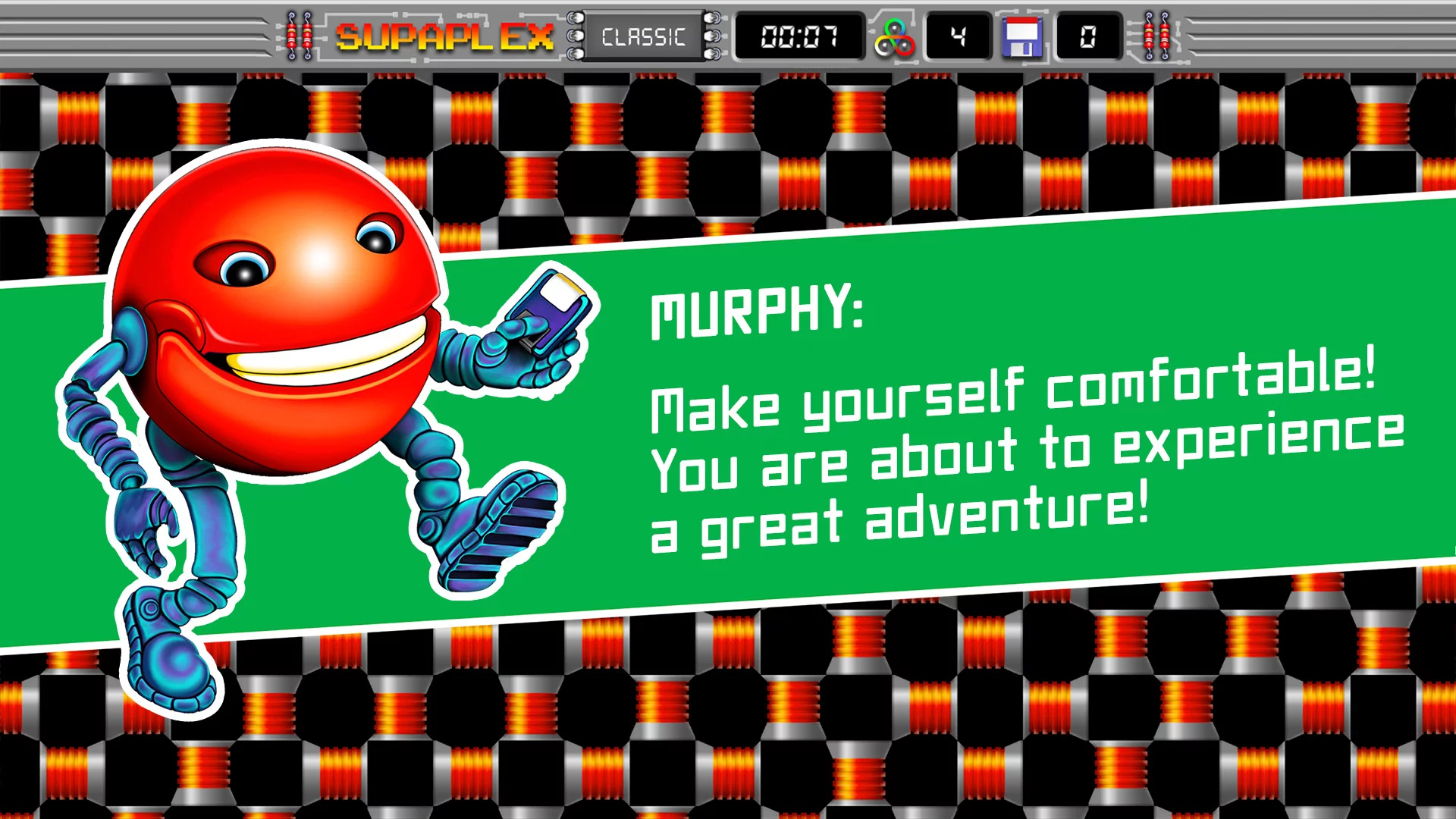 Изображение игры: Supaplex