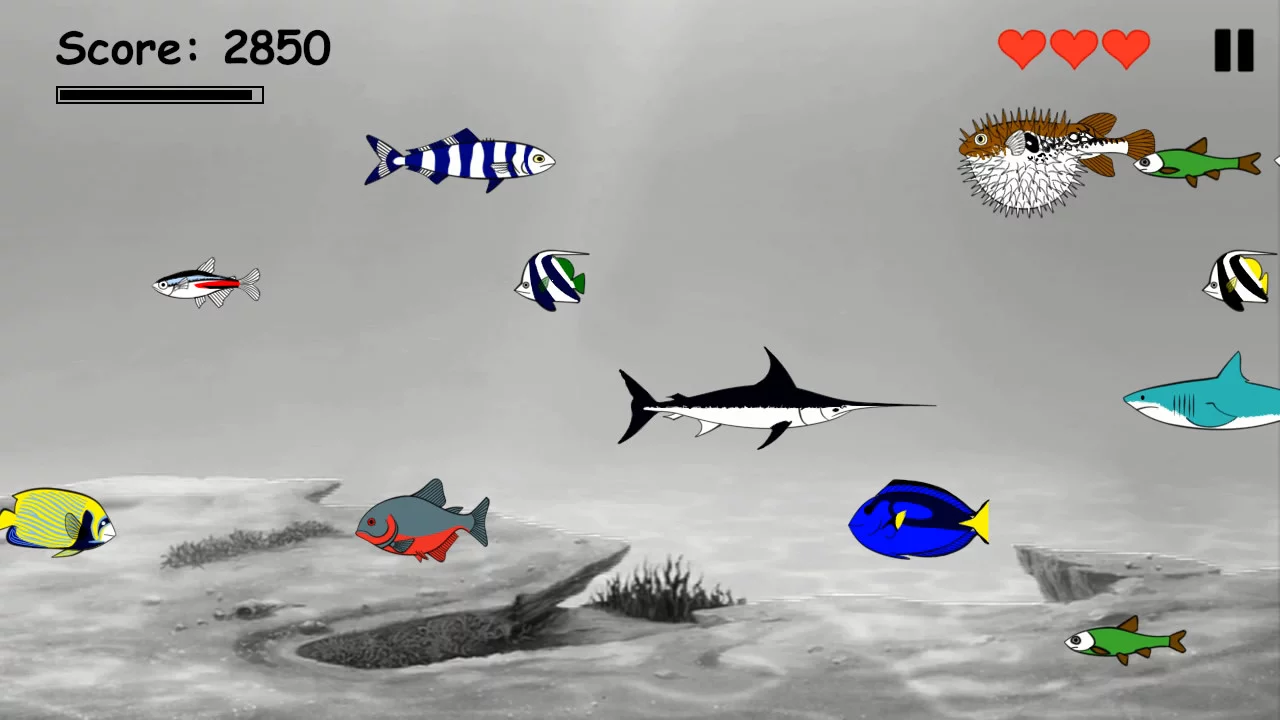 Изображение игры: Hungry Fish Evolution