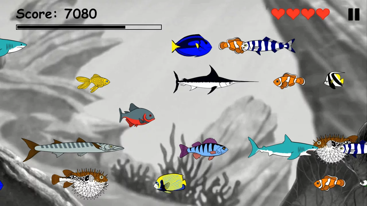 Изображение игры: Hungry Fish Evolution