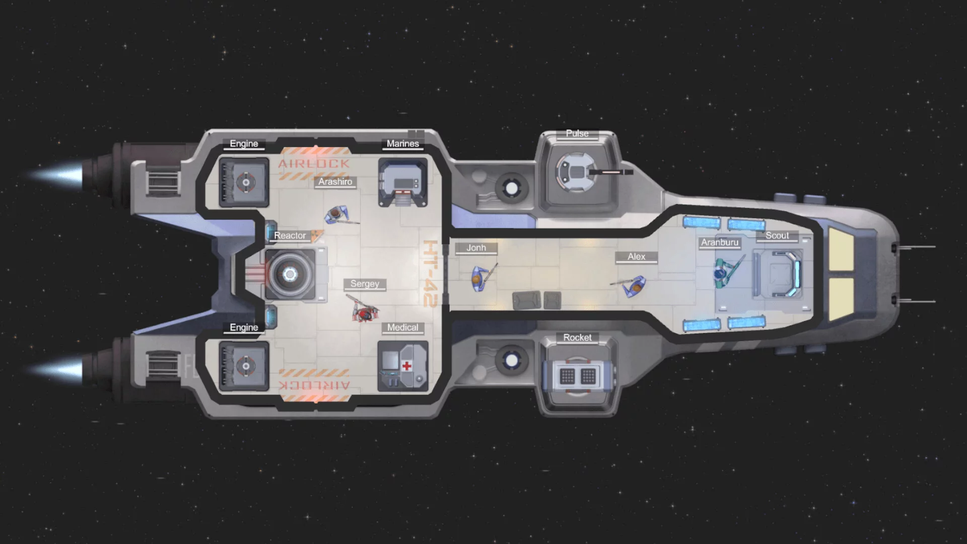 Изображение игры: Spaceship Commander
