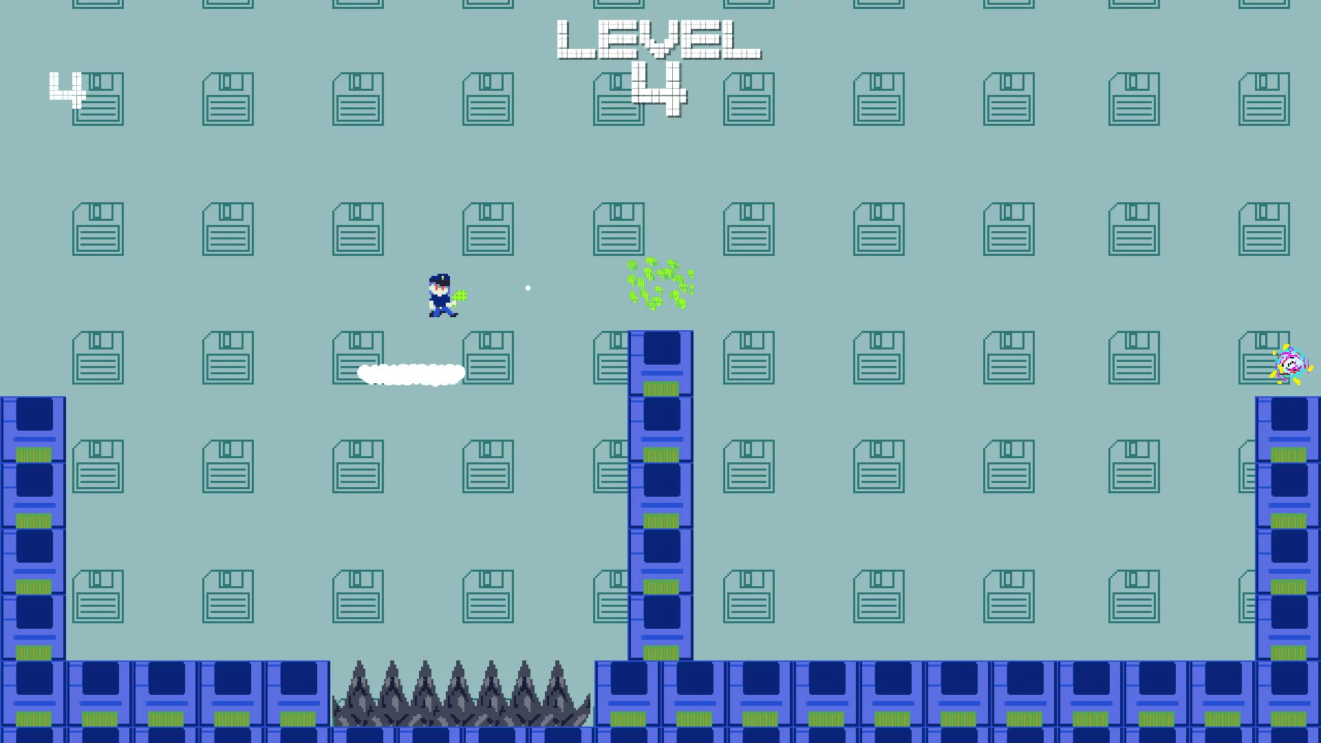 Изображение игры: The Platformer Gun