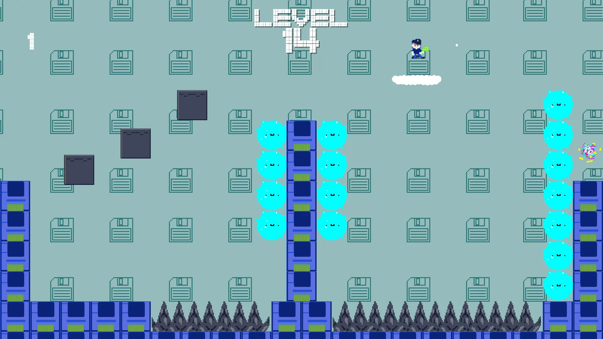 Изображение игры: The Platformer Gun