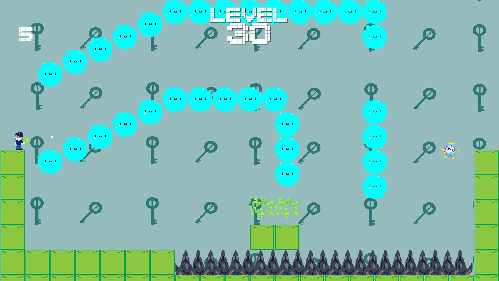 Изображение игры: The Platformer Gun