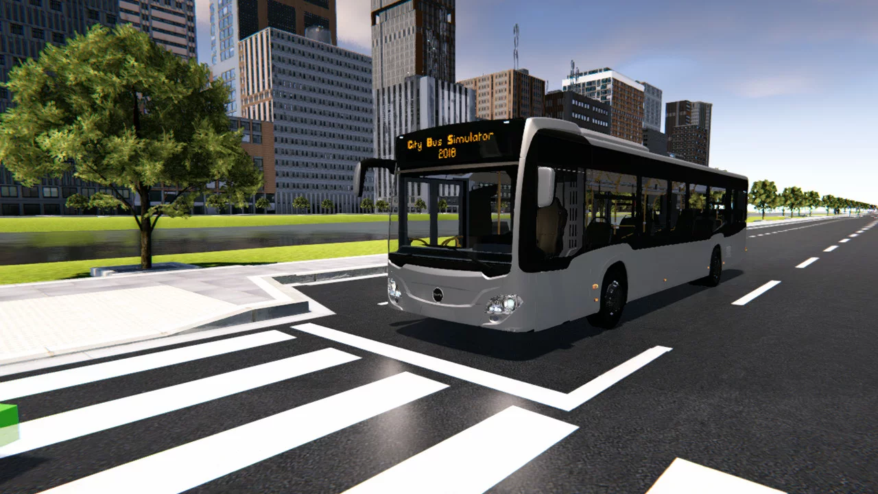 Изображение игры: City Bus Simulator 2018