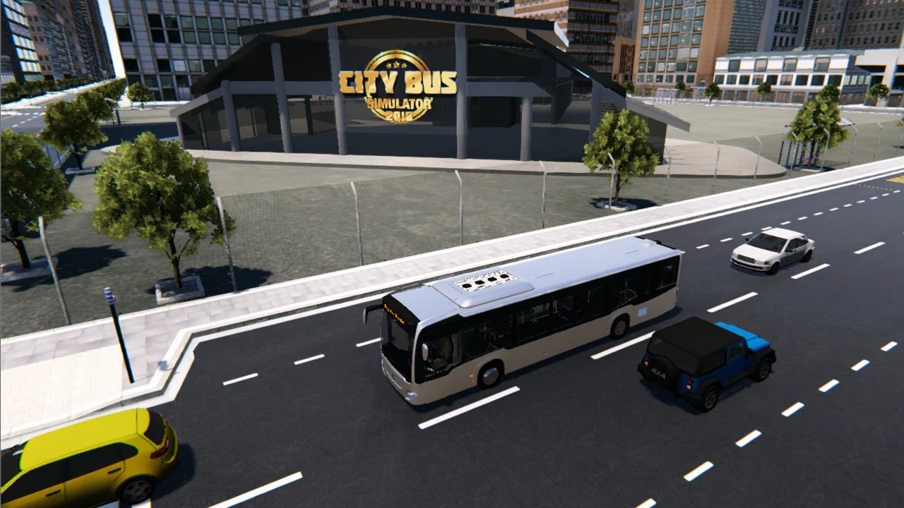 Изображение игры: City Bus Simulator 2018