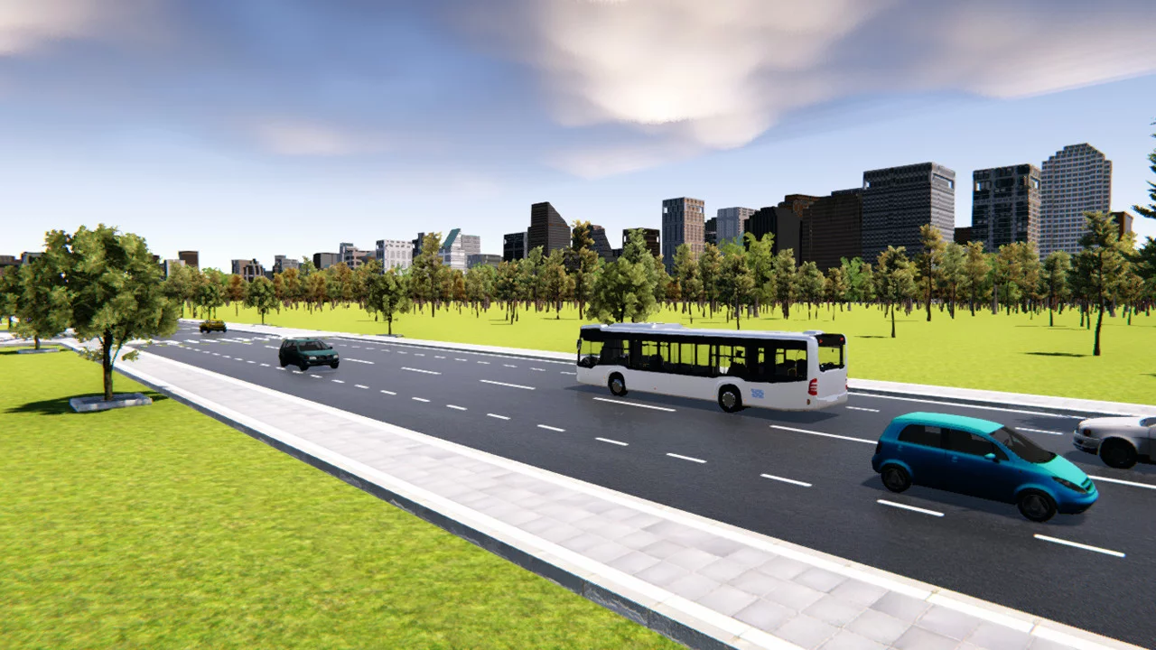 Изображение игры: City Bus Simulator 2018