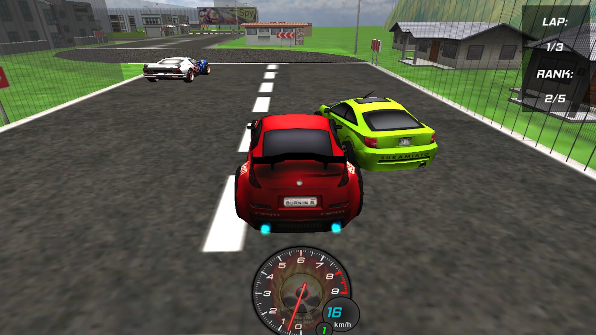 Изображение игры: Speed Car Fighter
