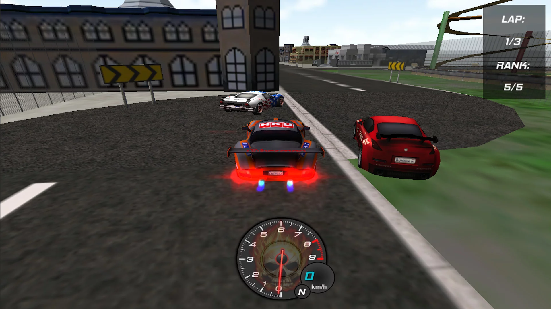 Изображение игры: Speed Car Fighter