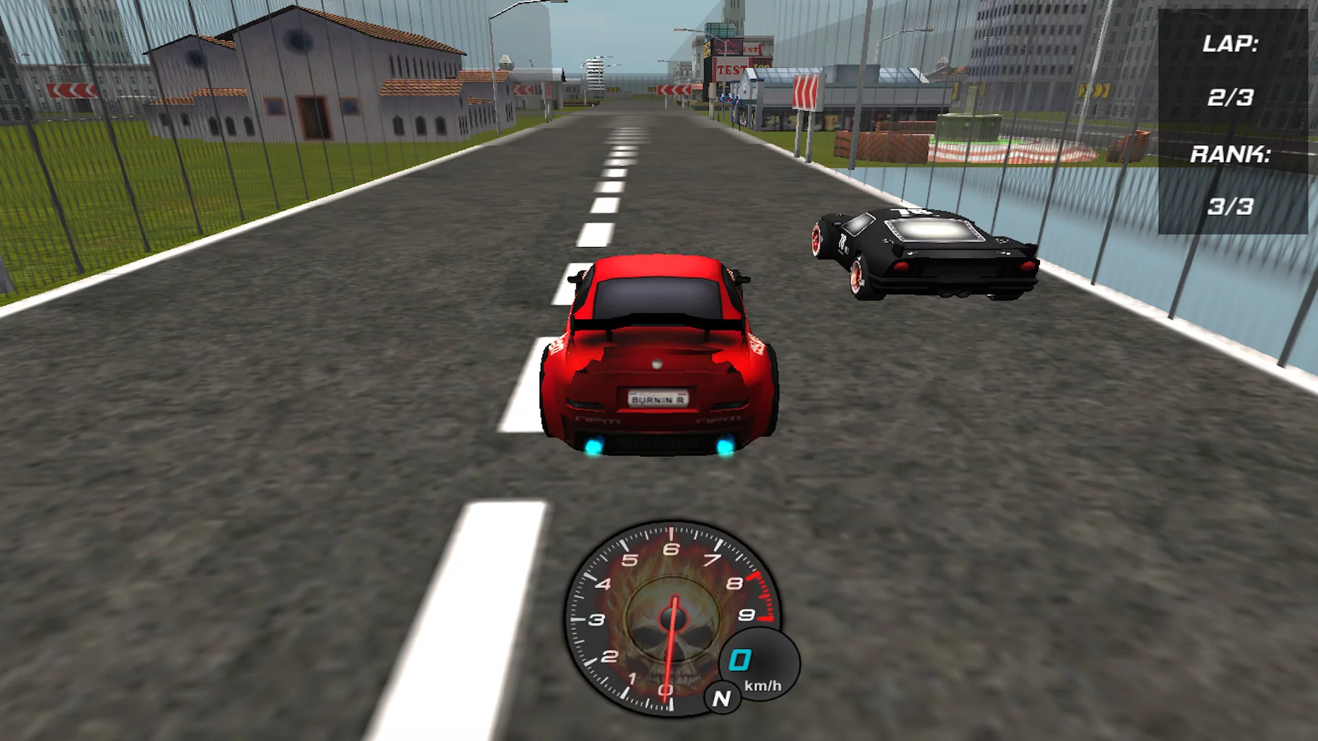 Изображение игры: Speed Car Fighter