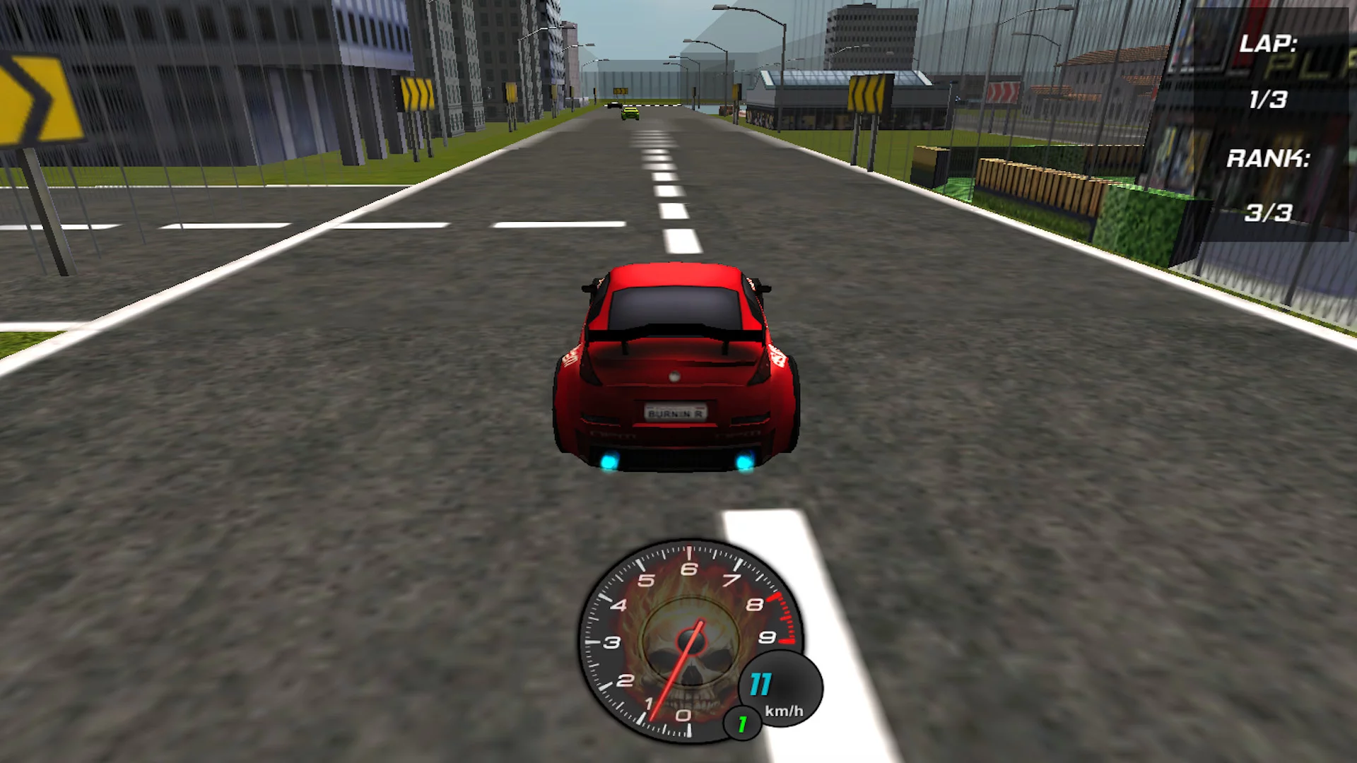 Изображение игры: Speed Car Fighter