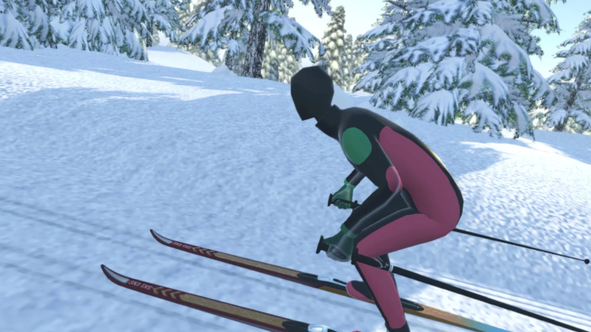 Изображение игры: Cross Country Skiing VR