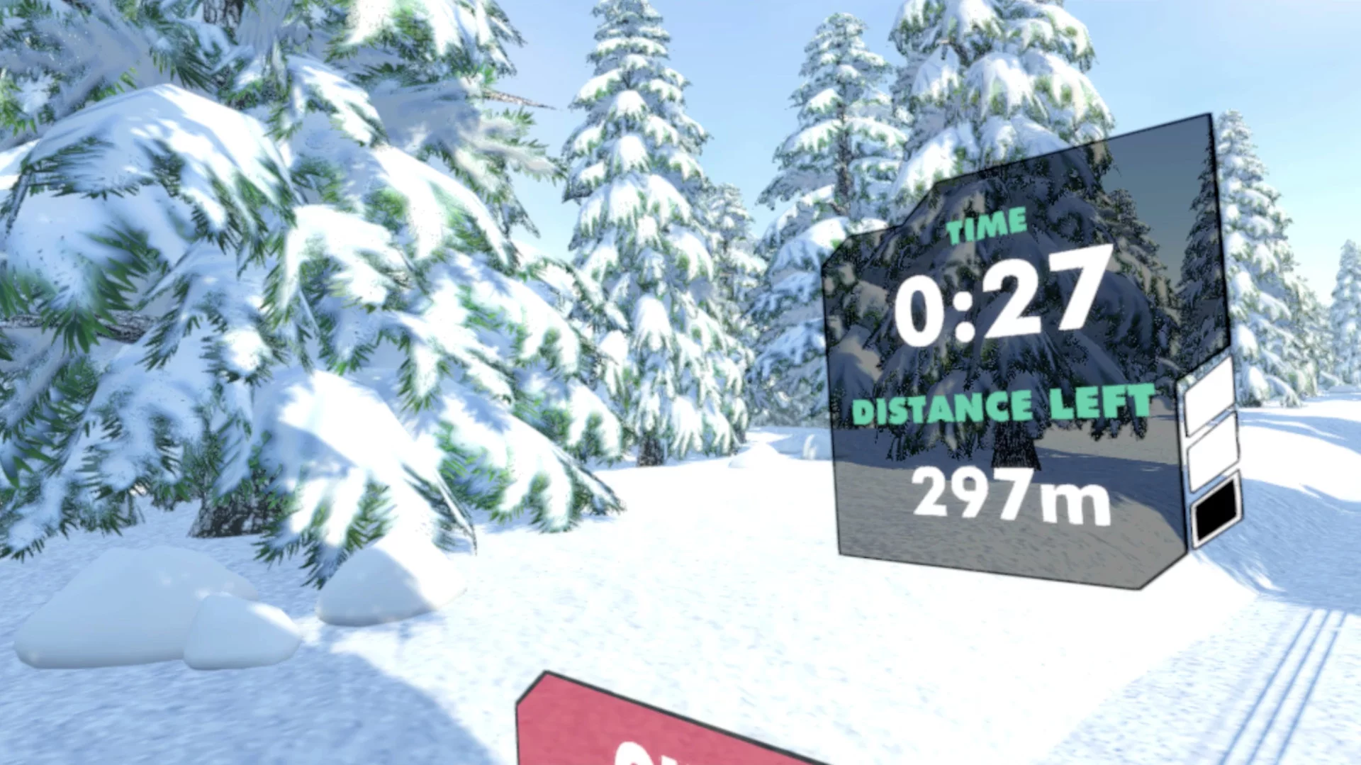 Изображение игры: Cross Country Skiing VR