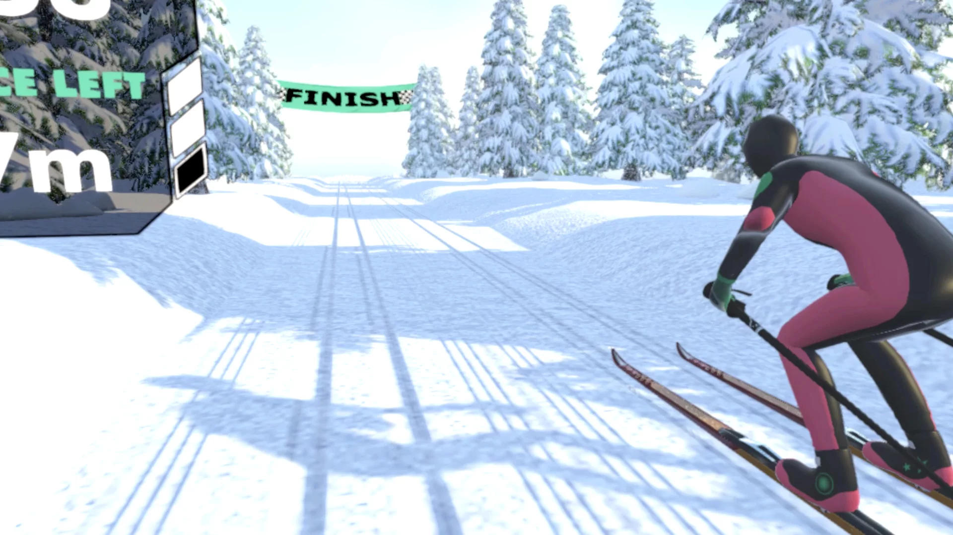 Изображение игры: Cross Country Skiing VR