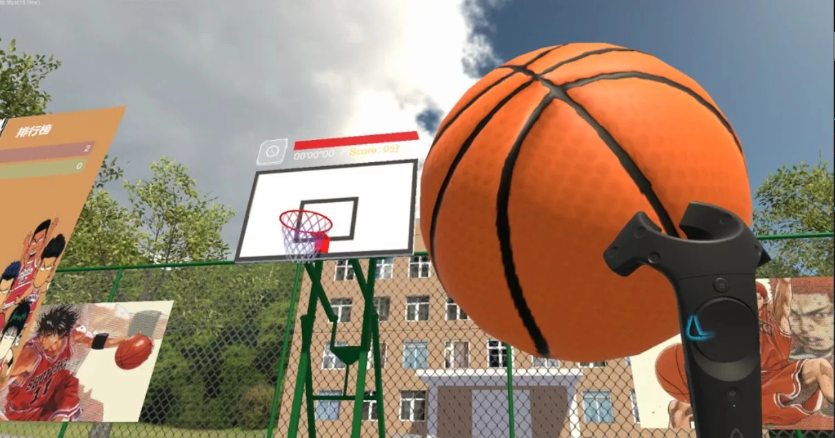 Изображение игры: Slamdunk VR