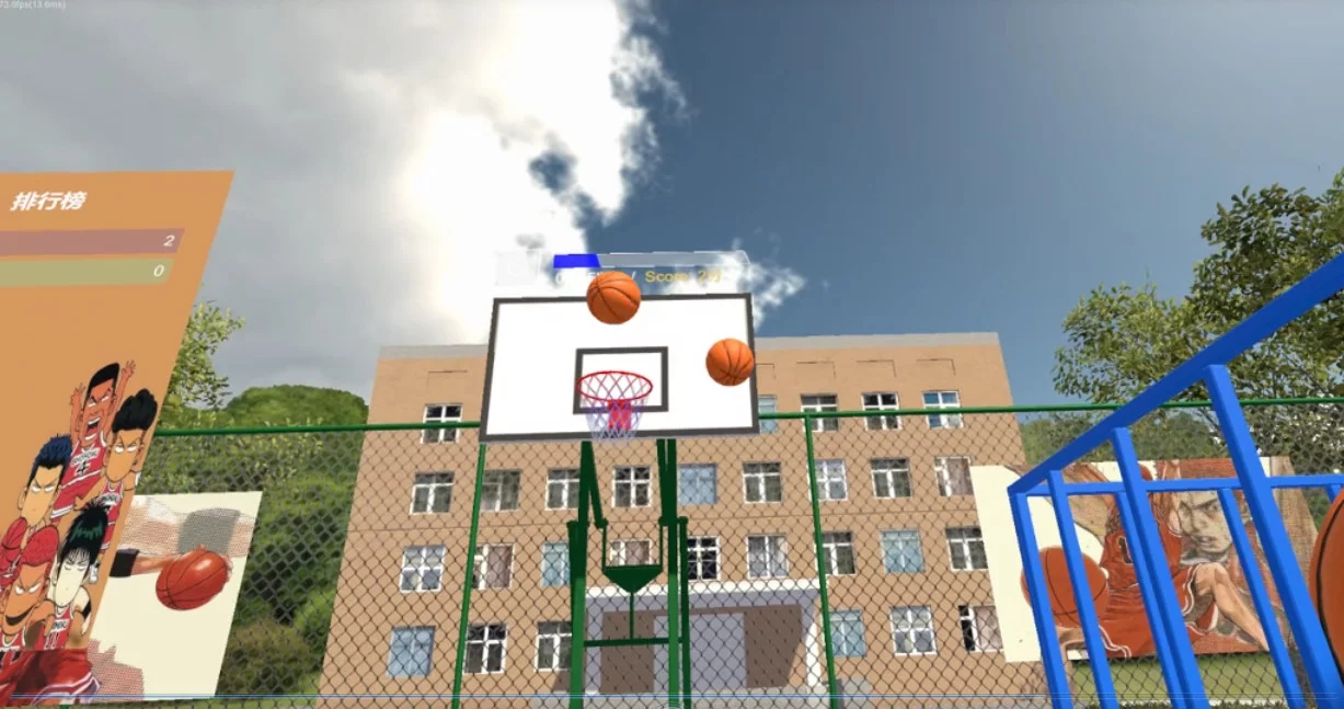Изображение игры: Slamdunk VR