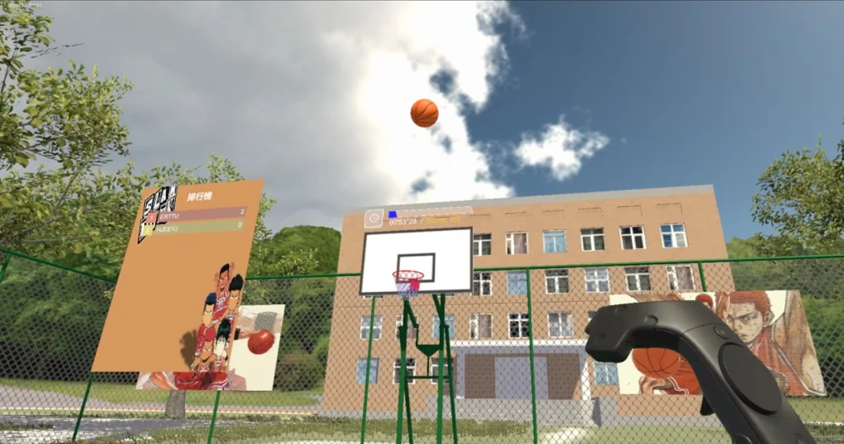 Изображение игры: Slamdunk VR
