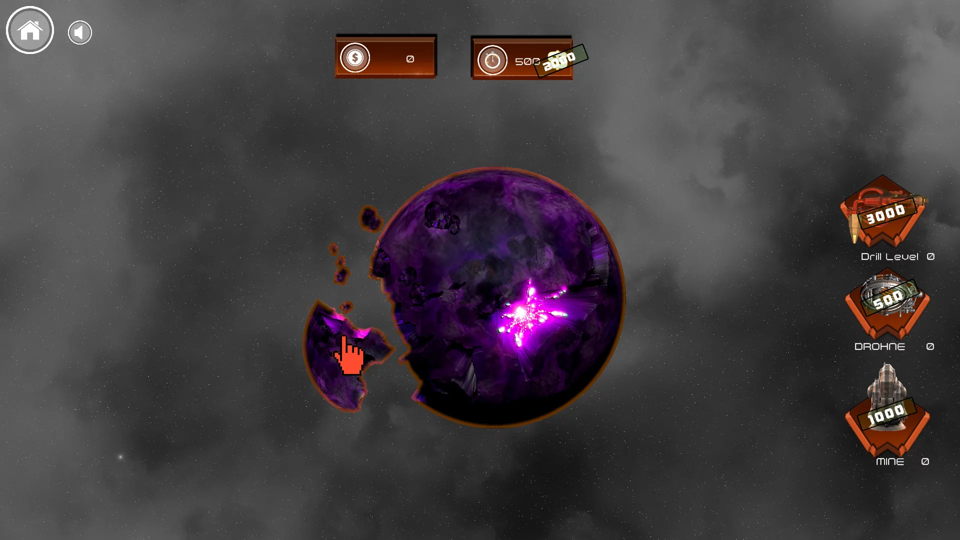 Изображение игры: Clicker Planet