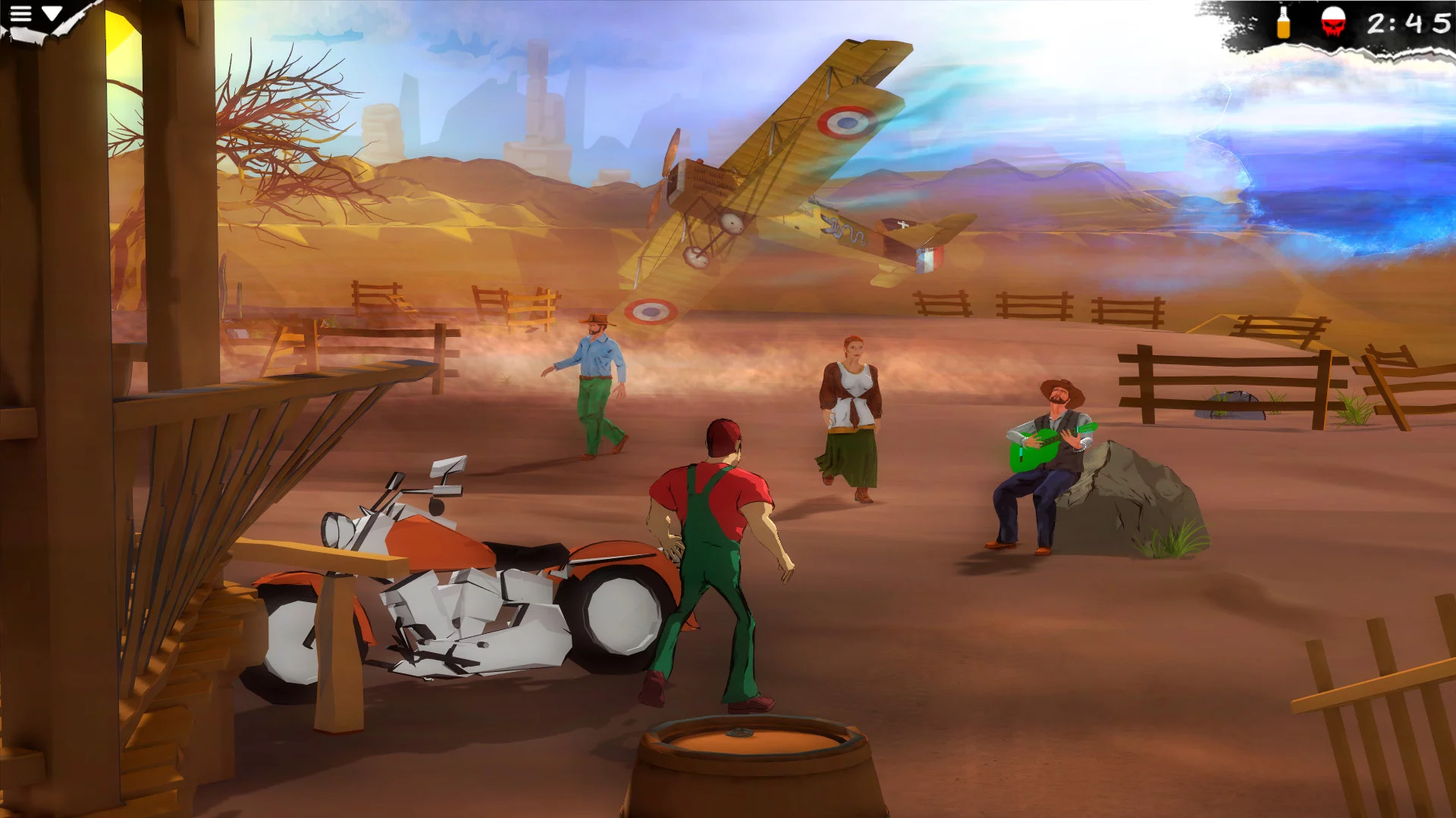 Изображение игры: My Mad Road - adventure racing & shooting
