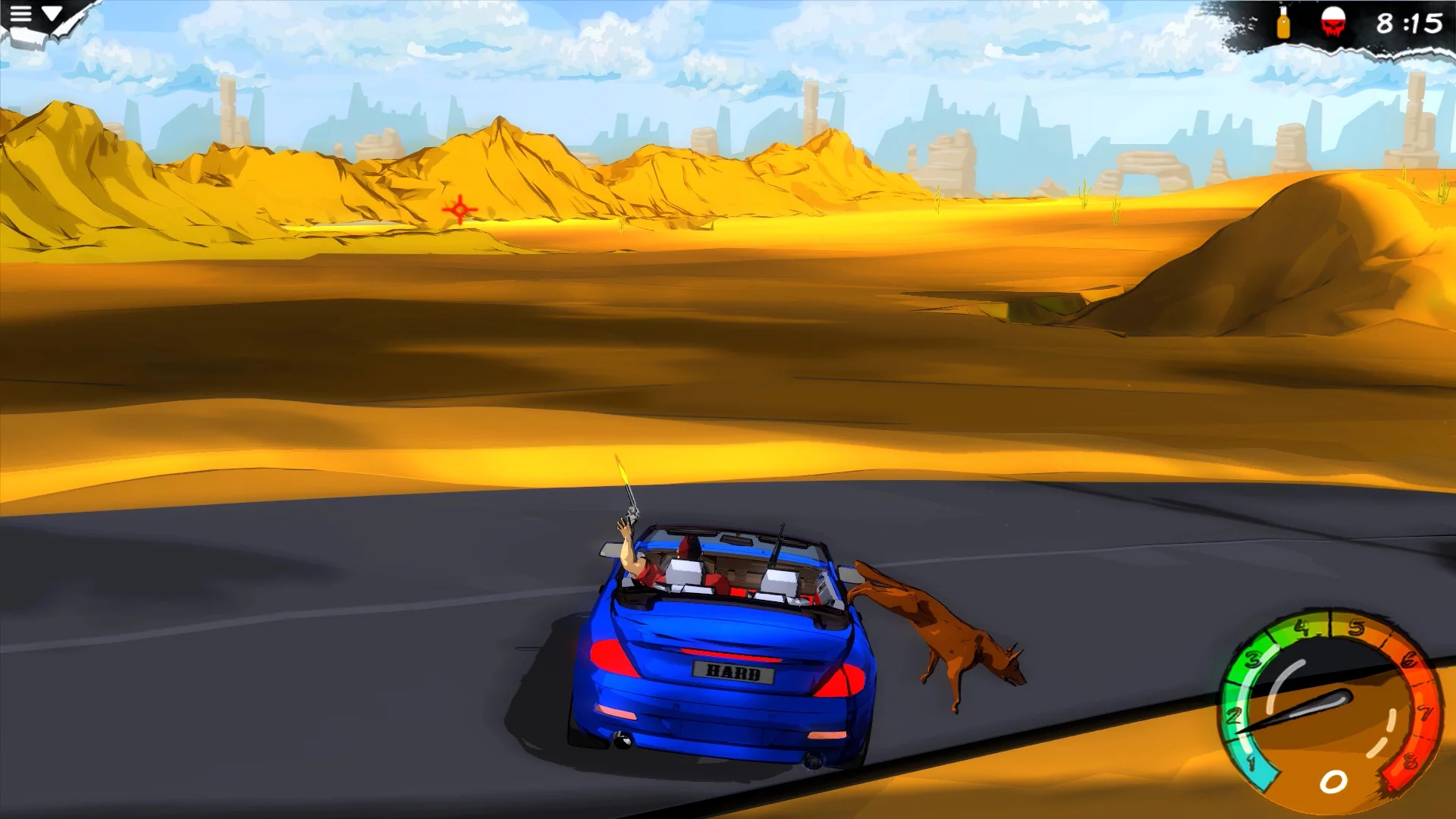 Изображение игры: My Mad Road - adventure racing & shooting