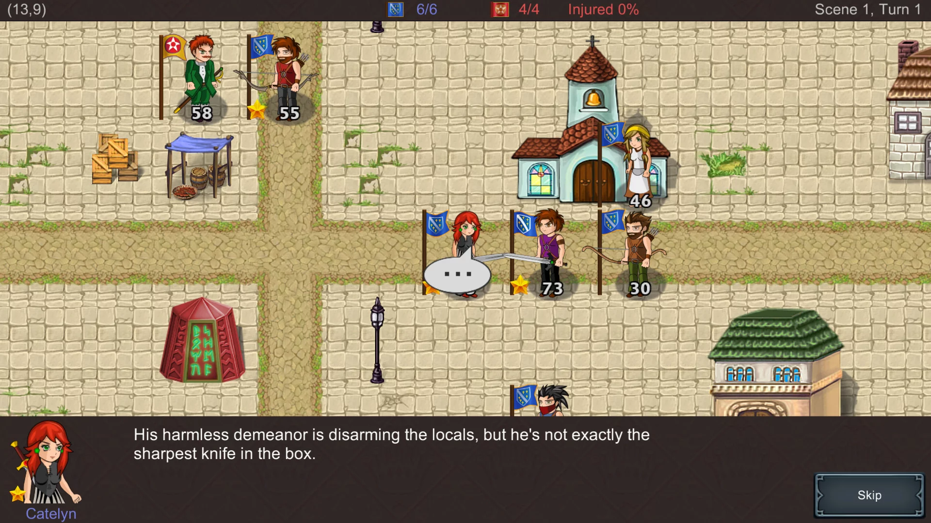 Изображение игры: Tactics Maiden Remastered