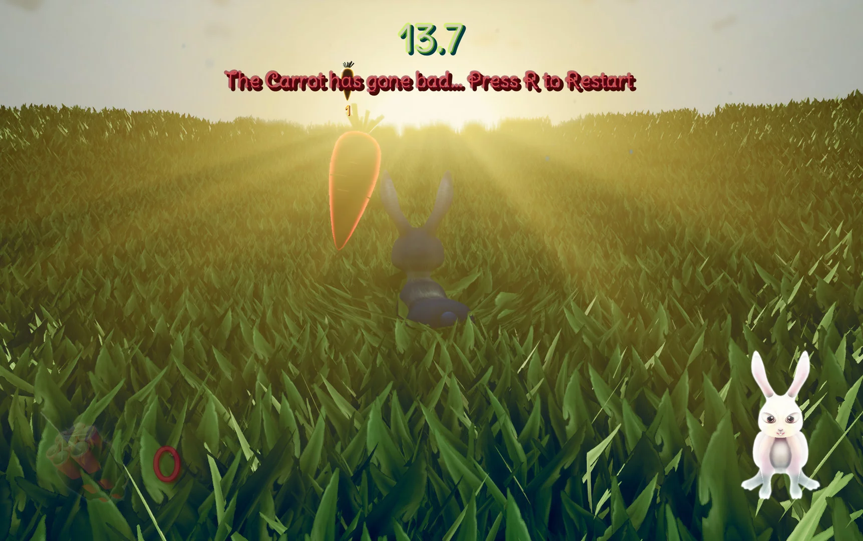 Изображение игры: Dynamite Bunny: Catch The Carrot