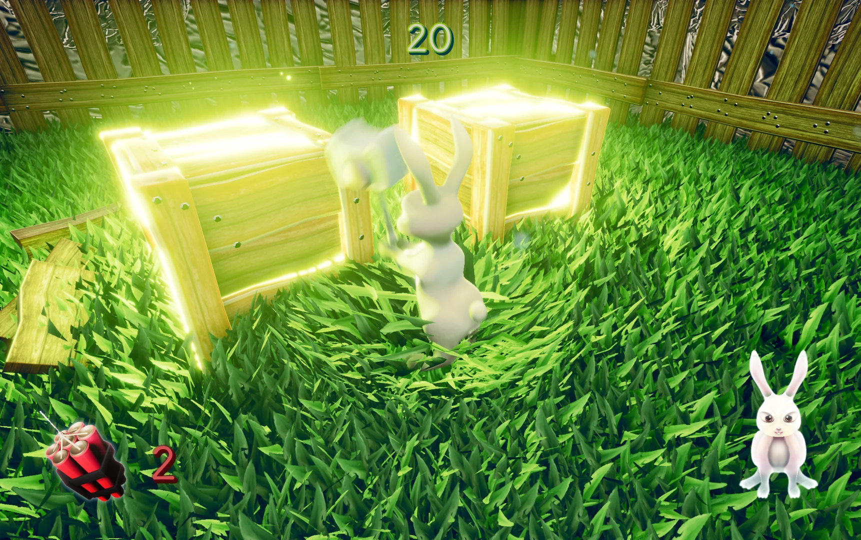 Изображение игры: Dynamite Bunny: Catch The Carrot