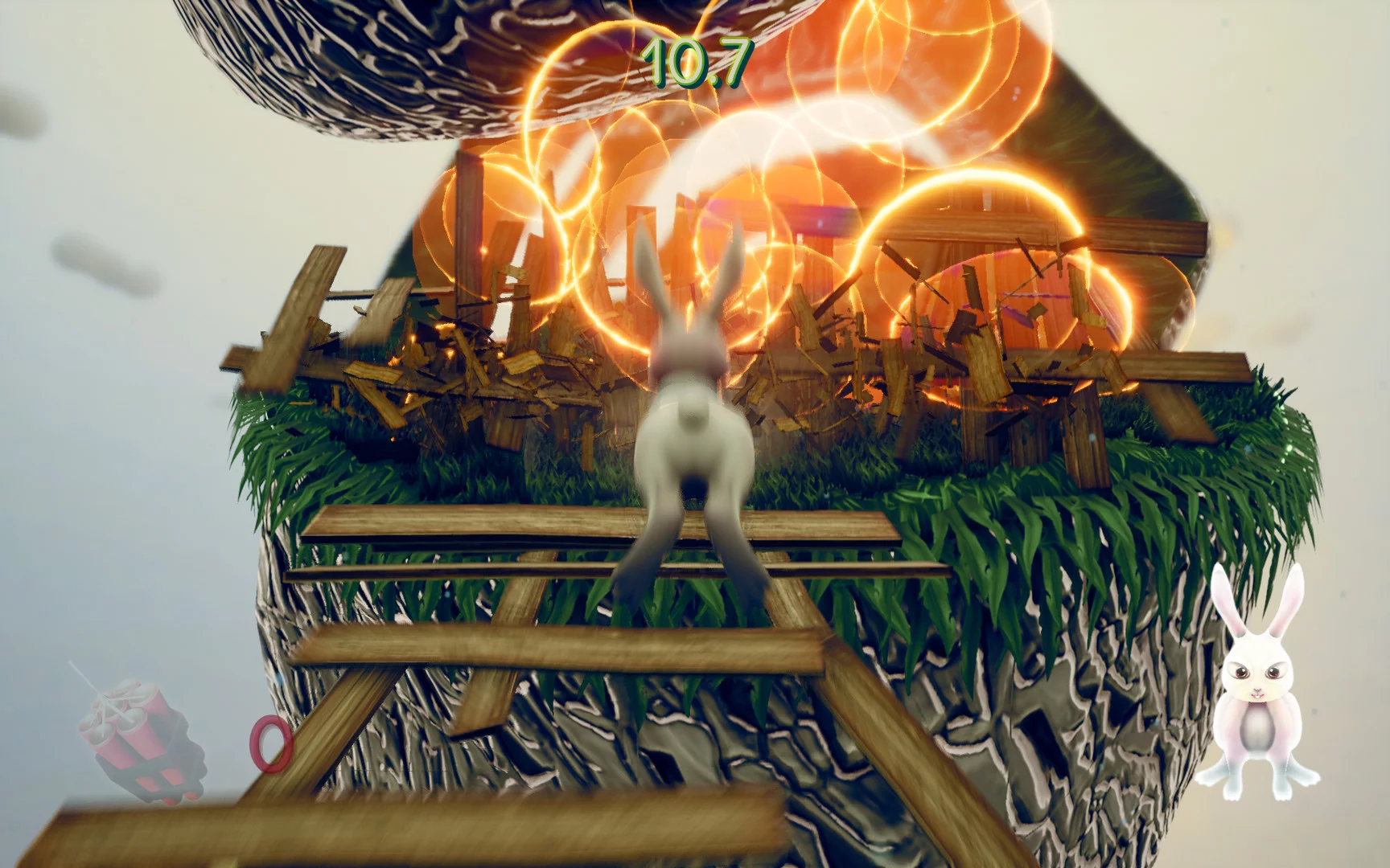 Изображение игры: Dynamite Bunny: Catch The Carrot