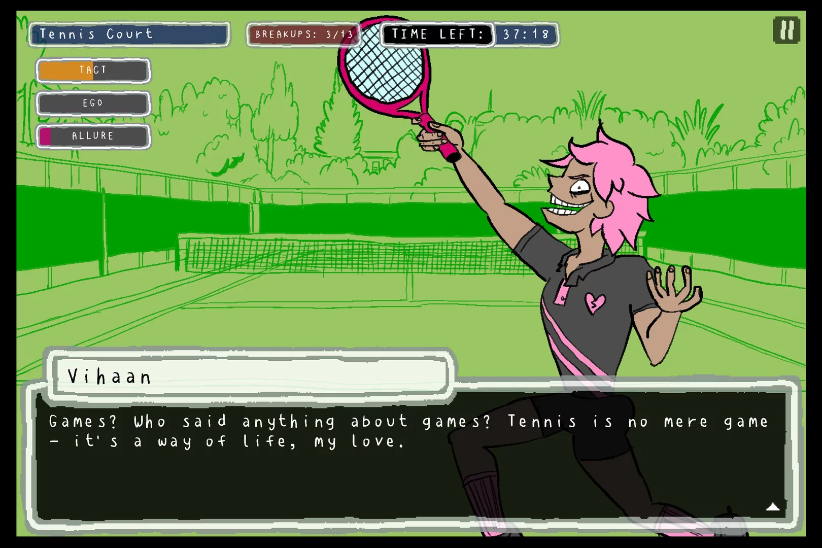 Изображение игры: Heartbreak High: A Break-Up Simulator