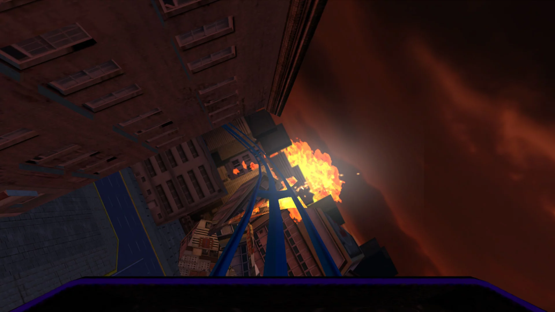 Изображение игры: Roller Coaster Apocalypse VR