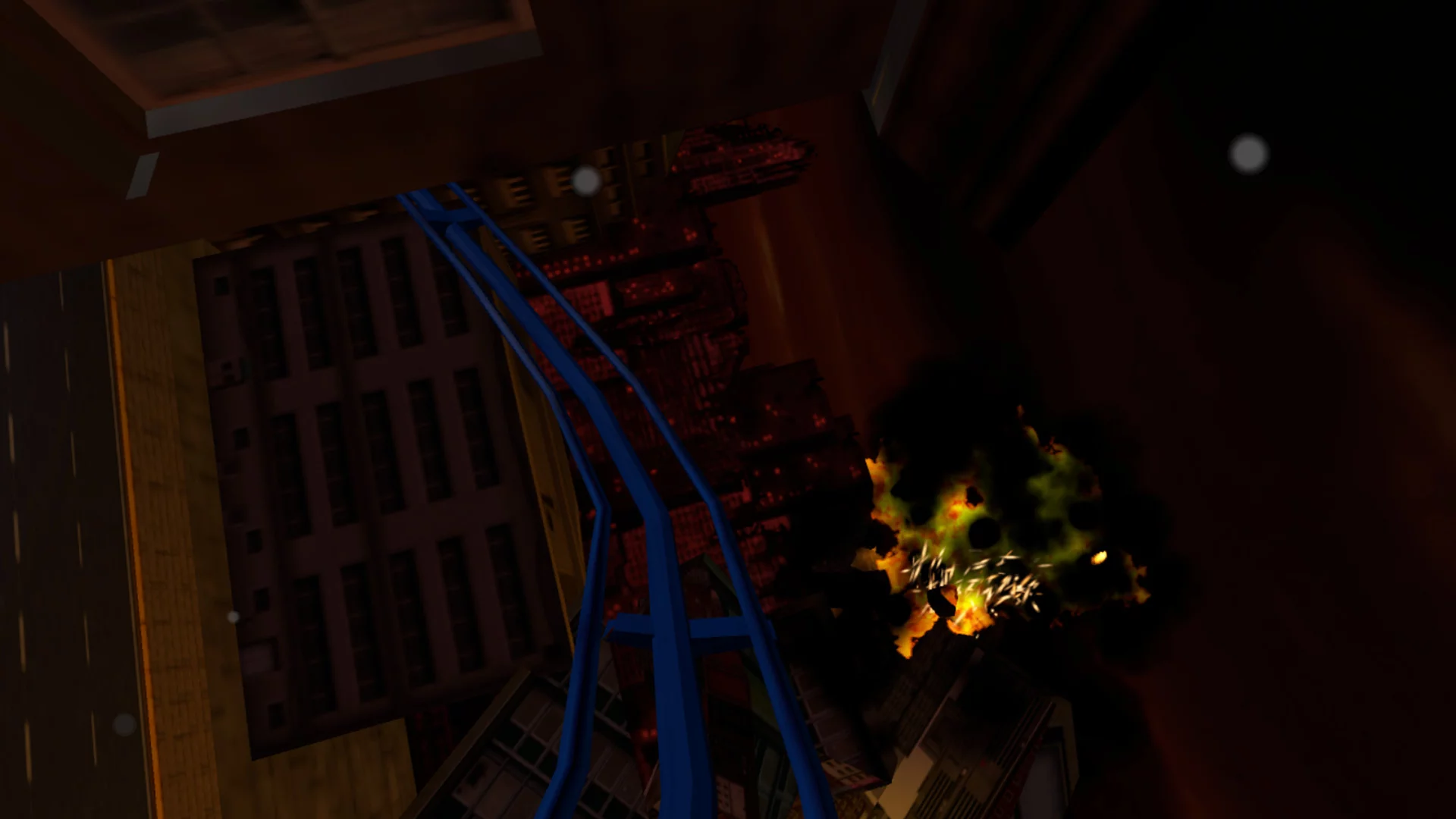 Изображение игры: Roller Coaster Apocalypse VR